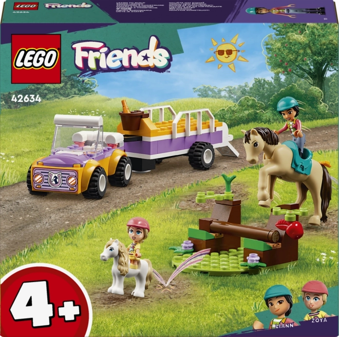 Rimorchio per cavalli e pony LEGO Friends