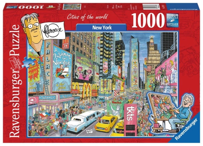 Puzzle Ravensburger città del mondo: New York 1000 pezzi