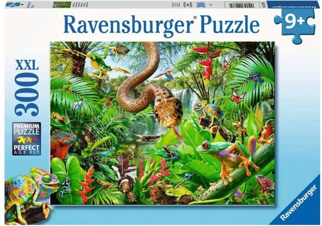 Puzzle XXL 300 pezzi Rettili e Anfibi