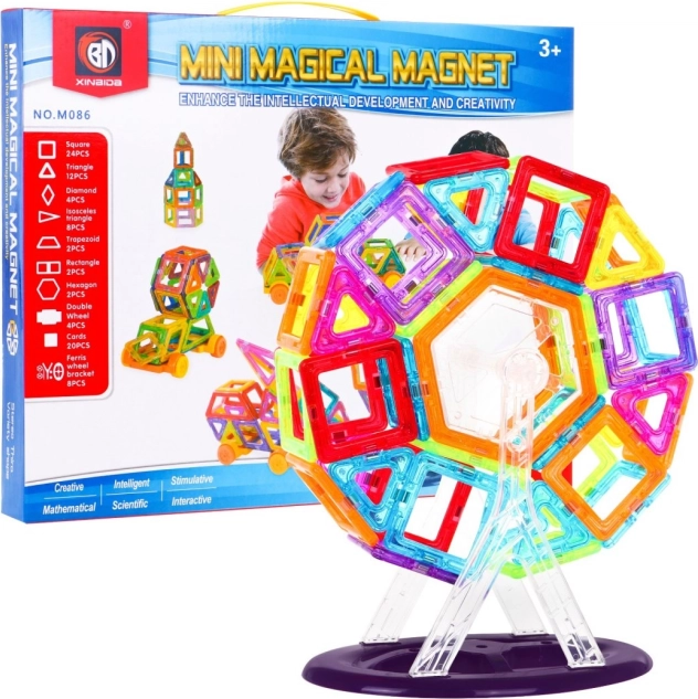 Blocchi Magnetici Educativi 86 Pezzi