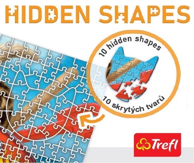 Puzzle Hidden Shapes - Vacanze dei Gatti 1011 Pezzi Trefl