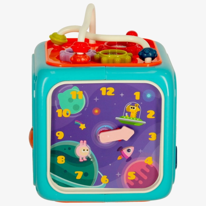 Cubo educativo interattivo Bibi-Inn 6in1 blu