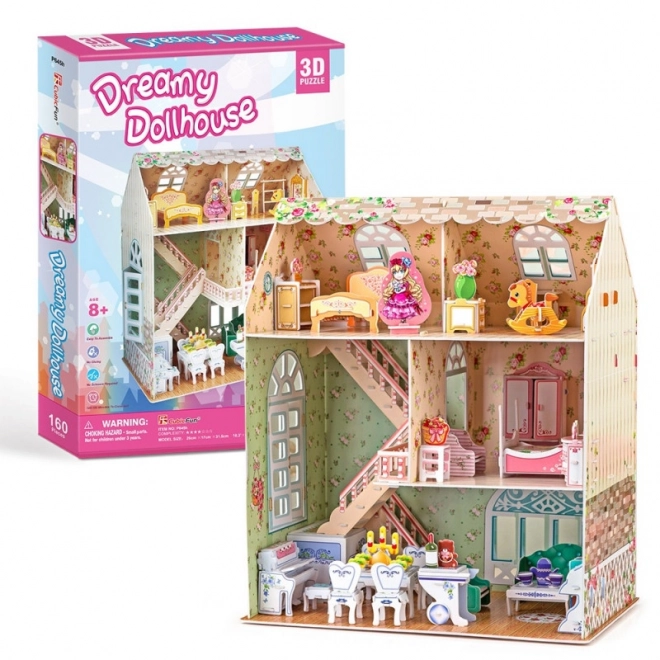 Puzzle 3D casa delle bambole Dreamy