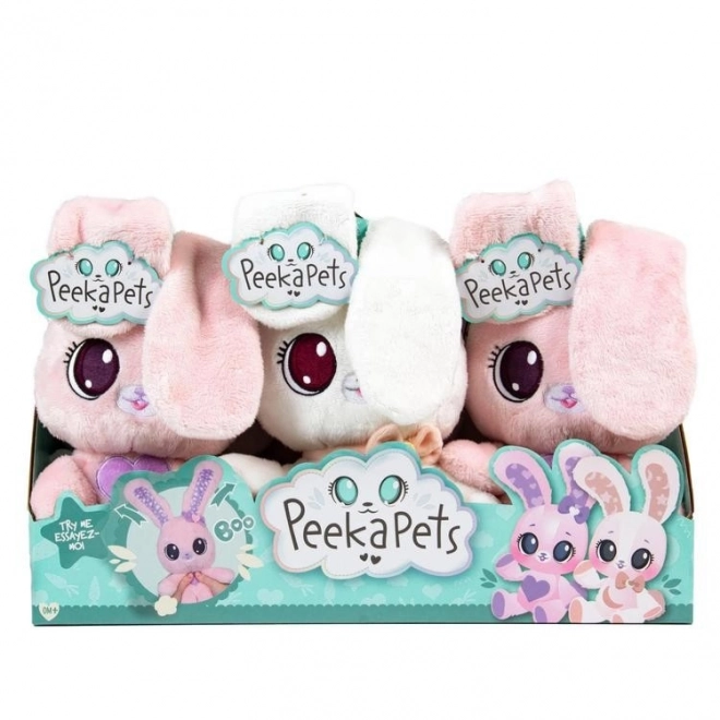 Coniglietto di peluche Peek-a-Pets Bunny