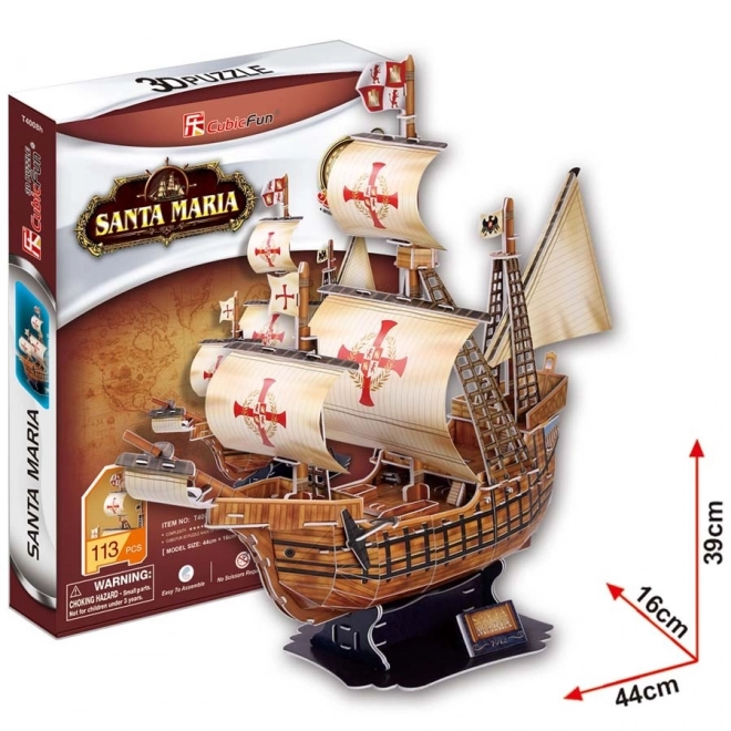 Puzzle 3D Santa Maria