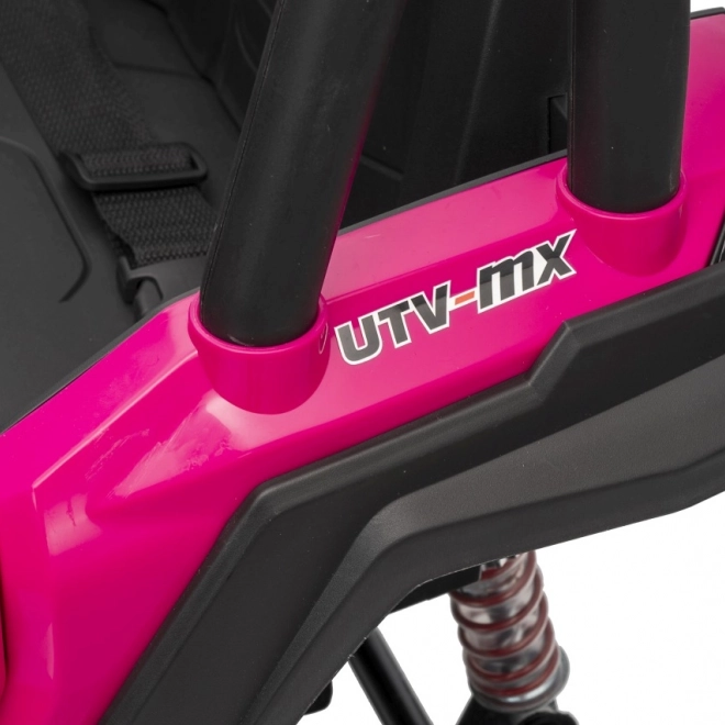 Auto elettrico per bambini Buggy Madman UTV-MX rosa
