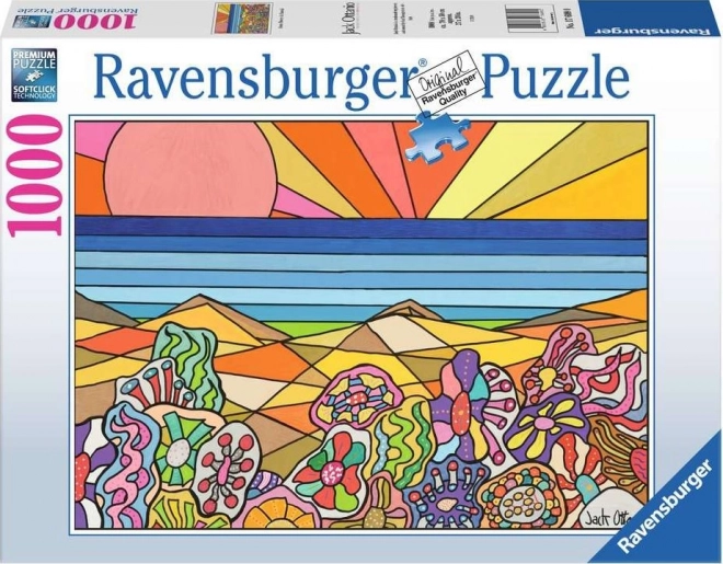 Puzzle Fiori di Pietra Hawaiani RAVENSBURGER 1000 pezzi