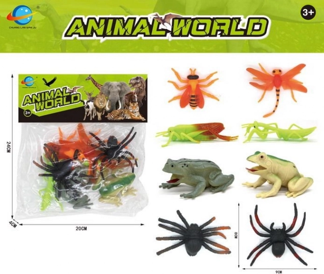 Figurine di insetti Animali