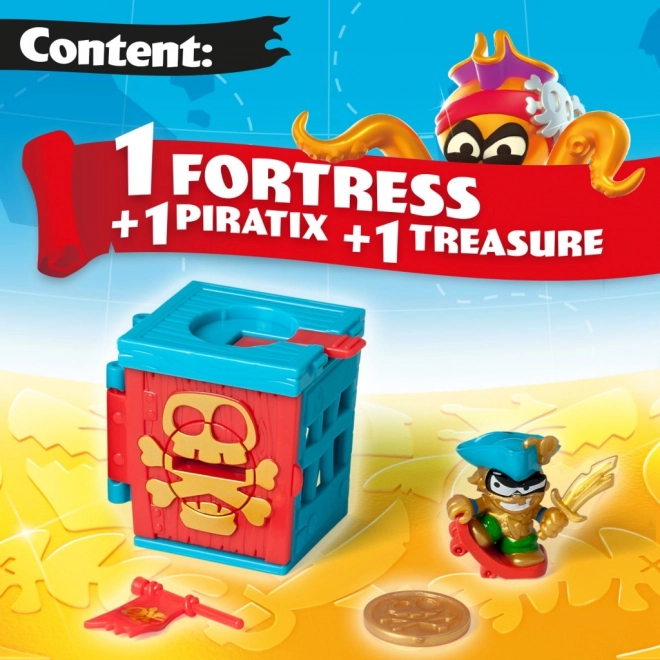 Figura Pirata Fortezza del Tesoro d'Oro