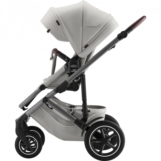 Passeggino Smile 5Z con navicella Lux, Grigio Lino