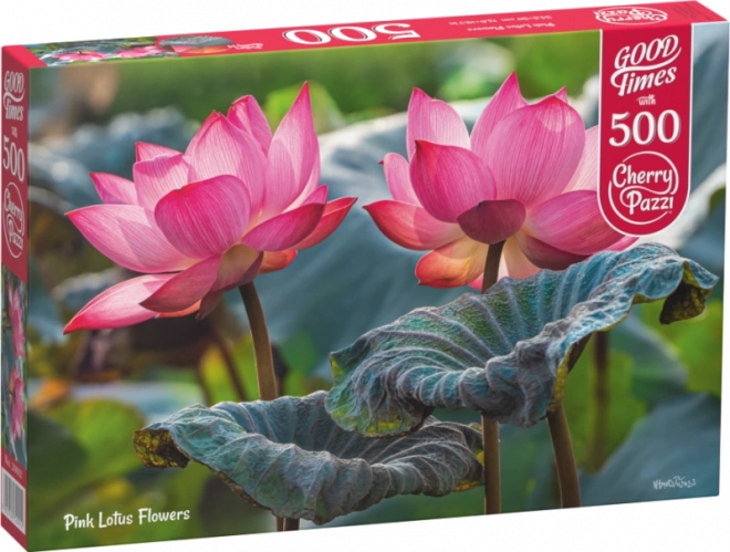 Puzzle Fiori Di Loto Rosa 500 Pezzi