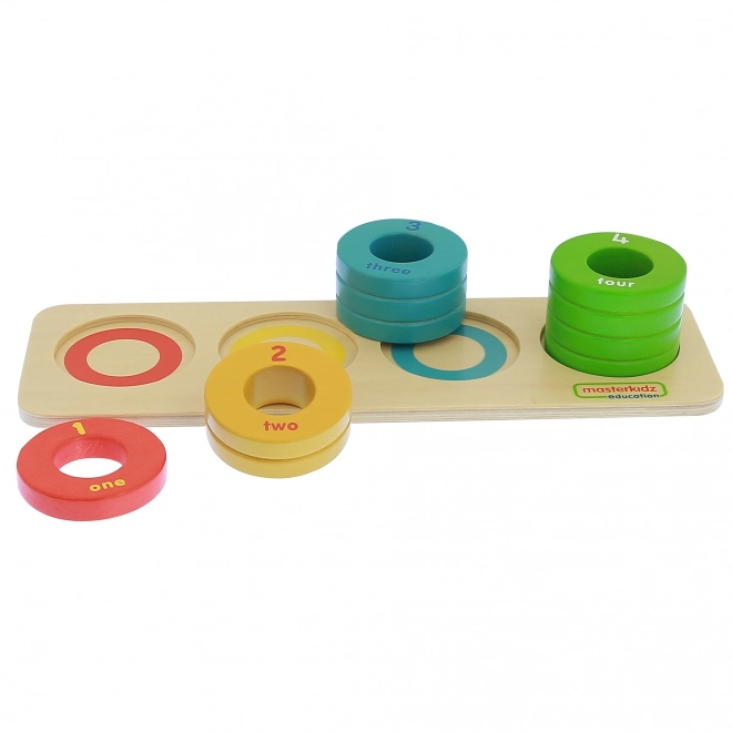 Gioco Montessori per Apprendimento Colori e Misure di Masterkidz