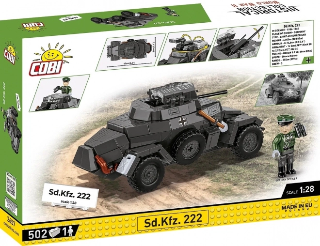 Set di costruzione Sd.Kfz. 222