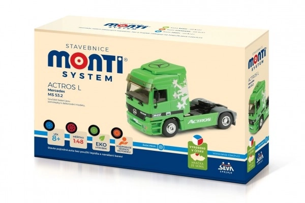 Costruzione Monti System Camion Actros Verde