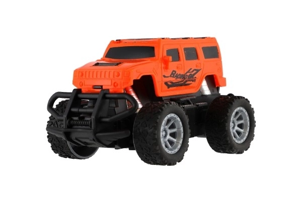 Mini truck RC 12cm arancione con luci