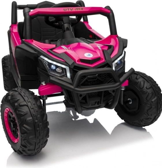 Auto elettrico per bambini Buggy Madman UTV-MX rosa