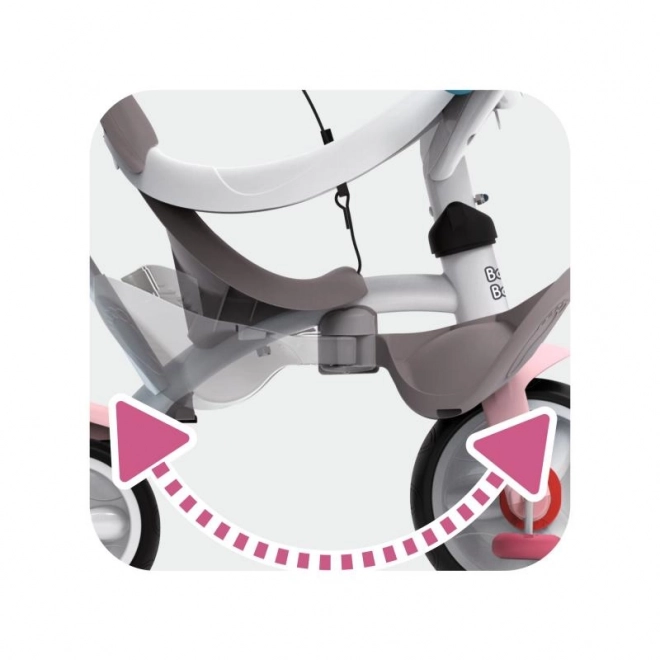 Triciclo Baby Balade Plus rosa