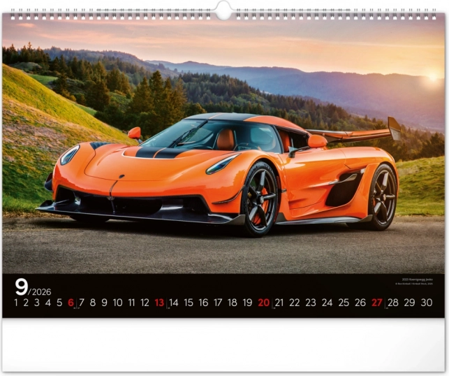 Calendario da Parete Auto Veloci 2026
