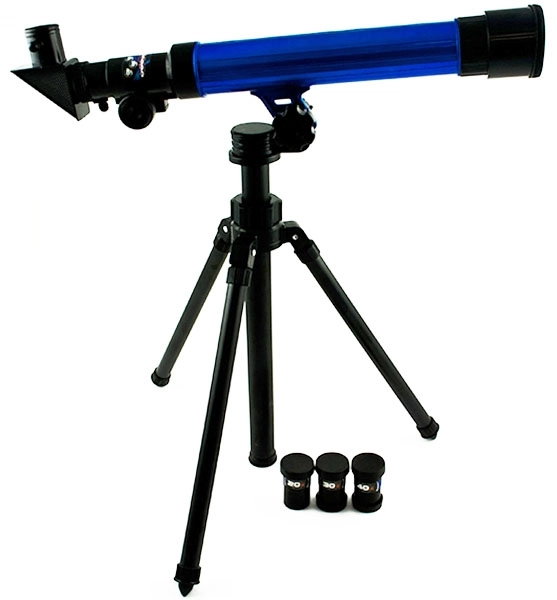 Telescopio educativo con treppiede