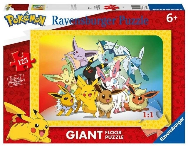 Puzzle Gigante 125 Pezzi Pokémon