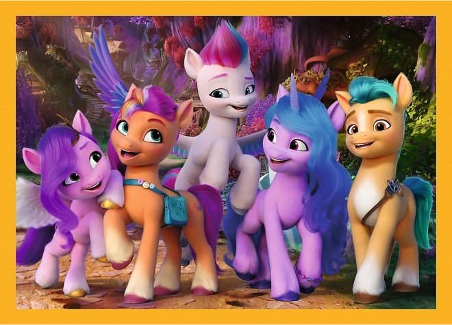 Puzzle 4 in 1 Scopri i Pony