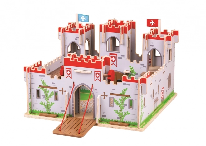 Castello di legno Re Giorgio by Bigjigs Toys