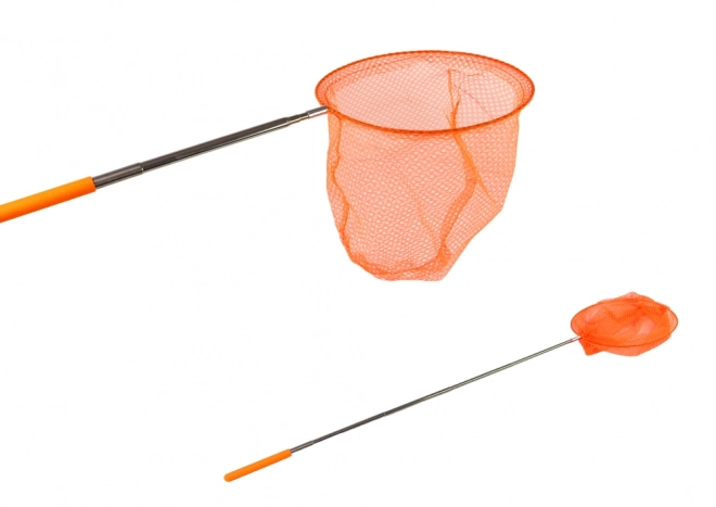 Rete pieghevole telescopica per insetti 85 cm arancione