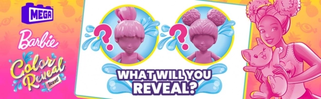 Mega Barbie Rivelazione del Colore - Allenamento e Cura degli Animali