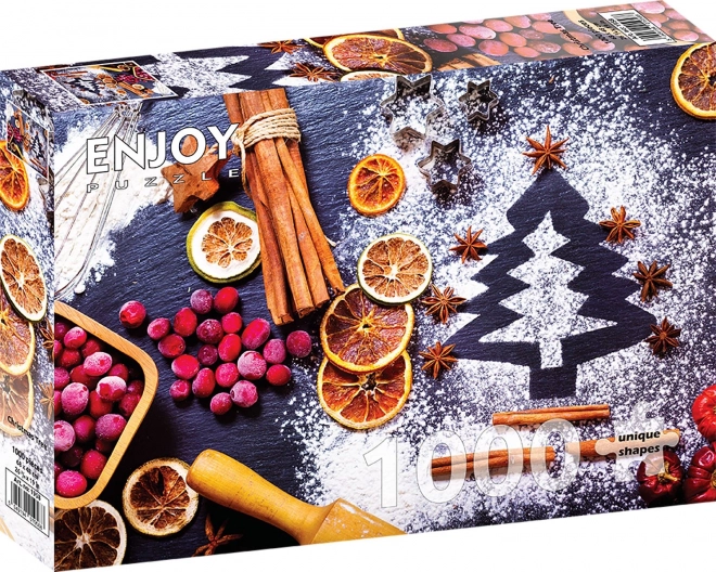 Puzzle albero di Natale 1000 pezzi