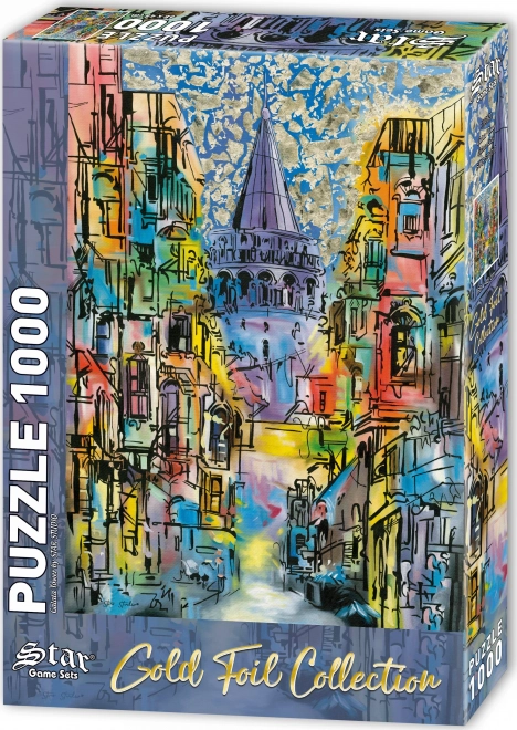 Puzzle metallico Torre di Galata 1000 pezzi