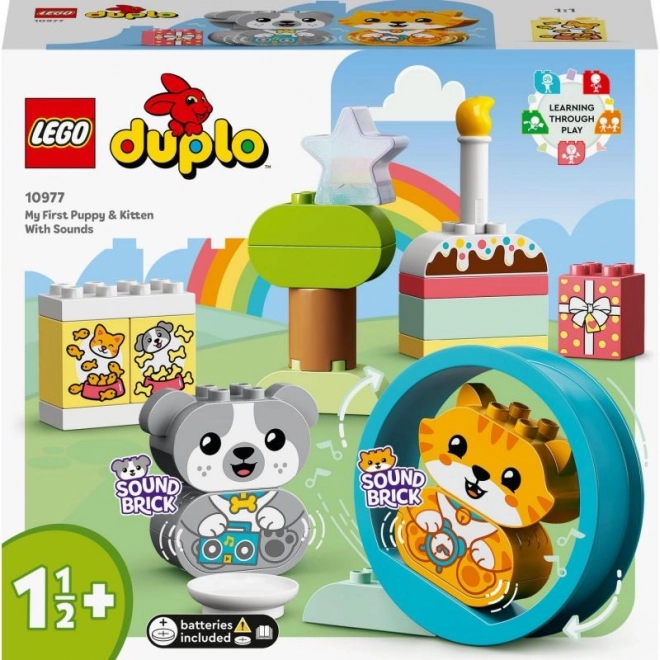 Lego Duplo Il mio primo cucciolo e gattino con suoni