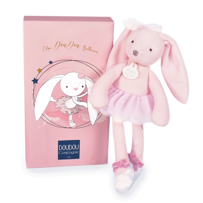 Set regalo peluche coniglietto ballerina rosa 30 cm