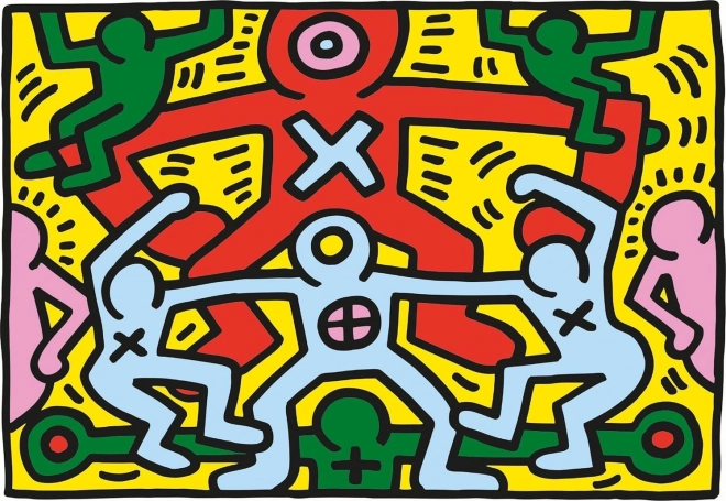 Puzzle Serie d'Arte di Keith Haring 1000 pezzi