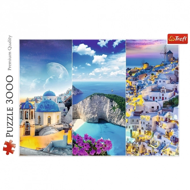 Puzzle Trefl 3000 Pezzi - Vacanze in Grecia