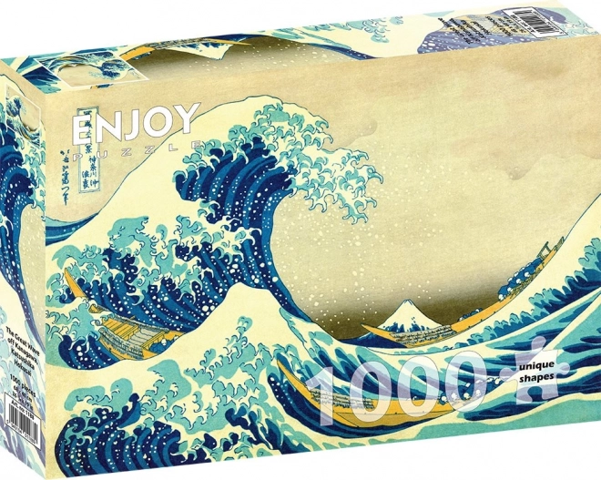 Puzzle ENJOY La Grande Onda di Hokusai 1000 Pezzi