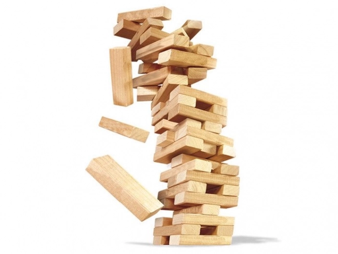 Gioco di abilità in legno Jenga Torre Instabile