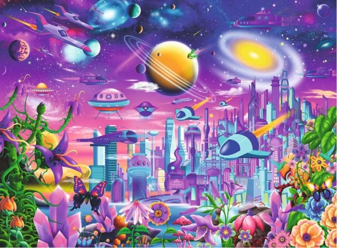Puzzle Città Spaziale XXL 200 pezzi di Ravensburger