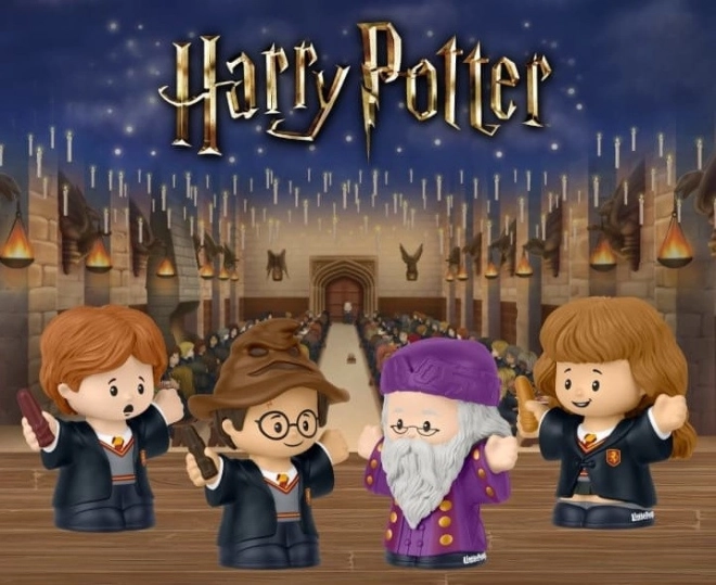 Set di figurine Little People Harry Potter e la Pietra Filosofale