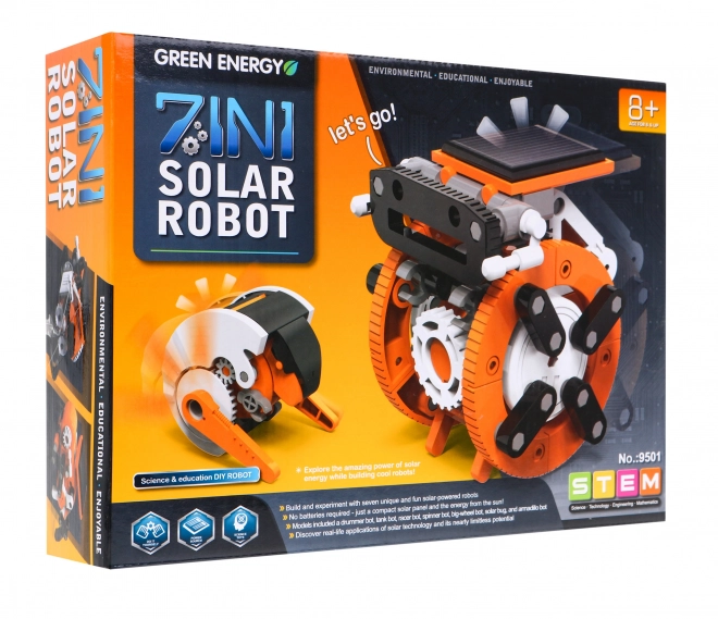 Set di Robot Solari 7 in 1 per Bambini 8+