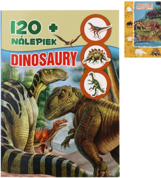 Libro Con Adesivi Dinosauri 2a Edizione