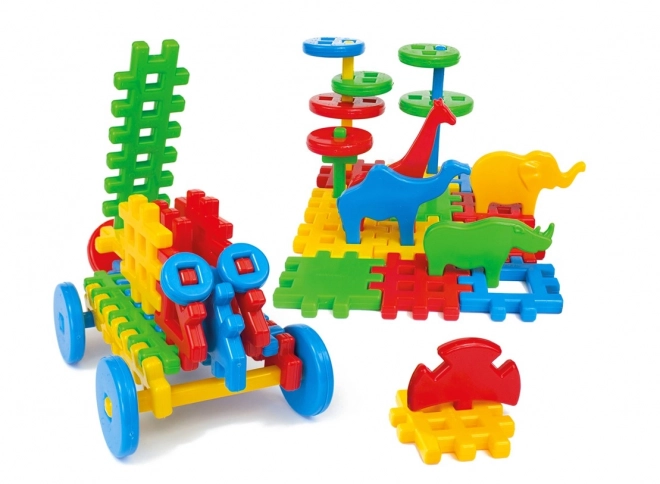 Set di Costruzione Waffle 50 Pezzi