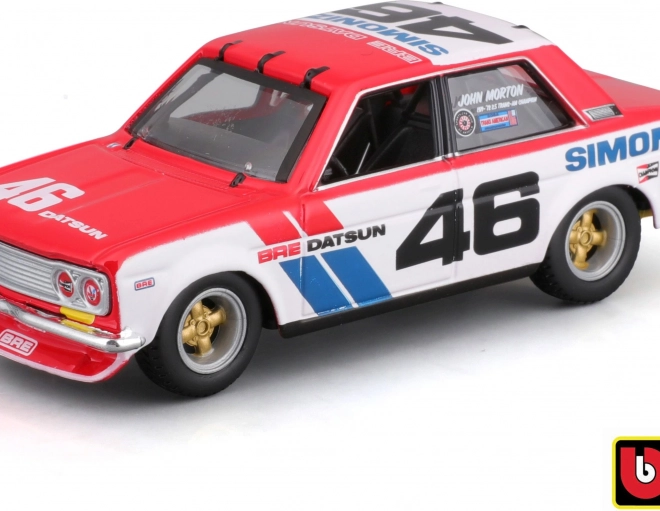 Auto da corsa Bburago 1:43 Datsun 510