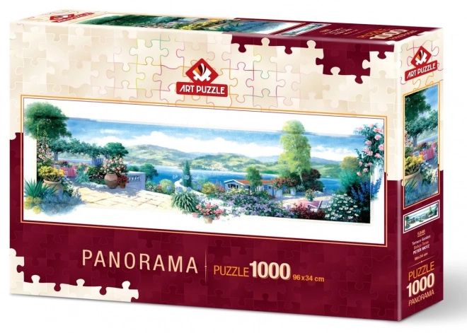 Puzzle panoramico Giardino sulla terrazza 1000 pezzi