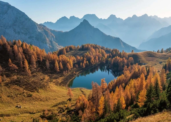 Puzzle Ravensburger Lago Bordaglia Friuli 1000 pezzi
