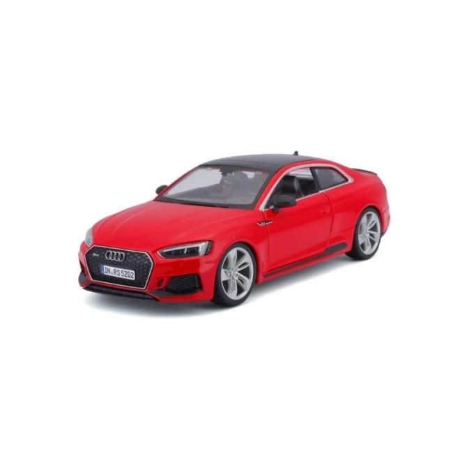 Modellino auto Audi RS 5 Coupé rosso 1/24