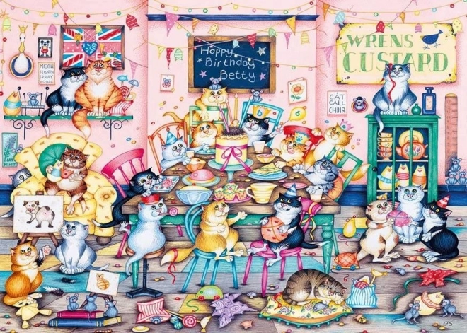 Puzzle GIBSONS Betty e il suo compleanno 1000 pezzi