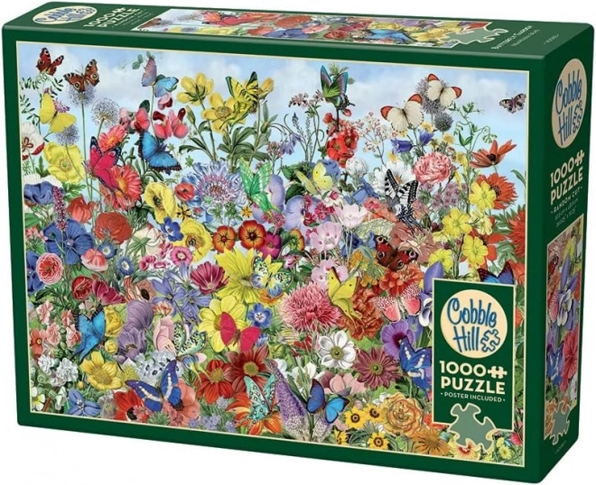 Puzzle Giardino delle Farfalle 1000 pezzi Cobble Hill