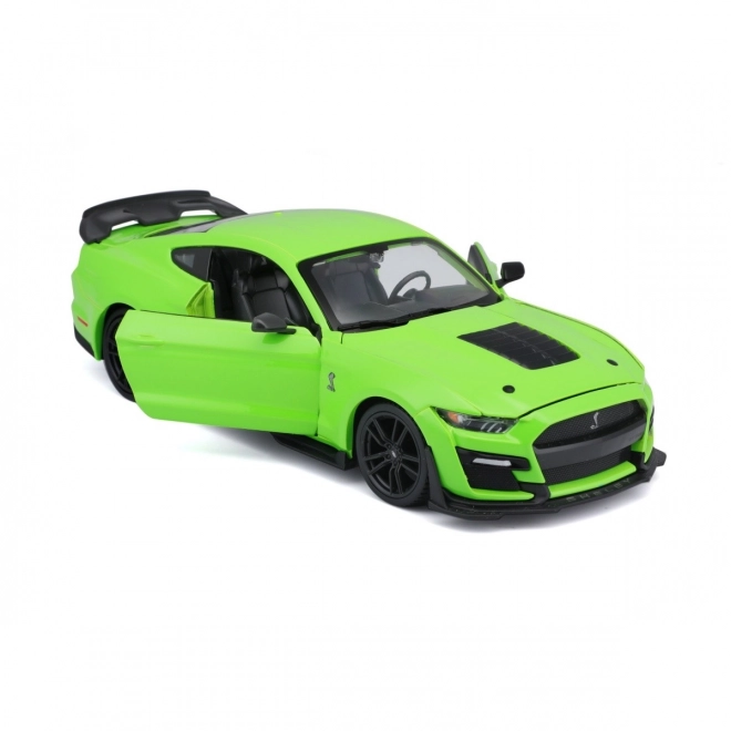 Modello composito Ford Mustang Shelby 2020 GT500 verde in scala 1/24