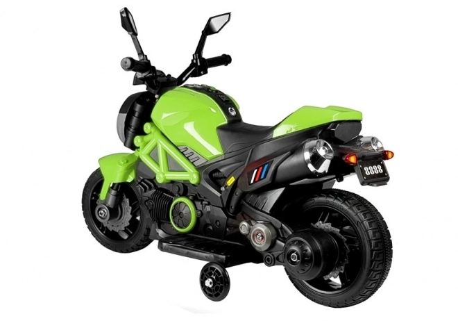 Motocicletta a batteria GTM verde