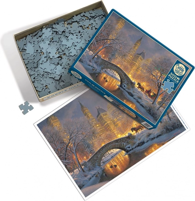 Puzzle Inverno nel parco 500 pezzi